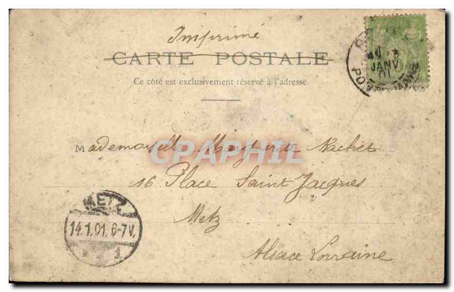 CPA Fantaisie Les cadeaux de Noel christmas — Rückseite