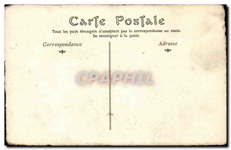 CPA Fantaisie Femme Estampes francaises du 18eme L'amour rendant hommage a sa mere — Rückseite
