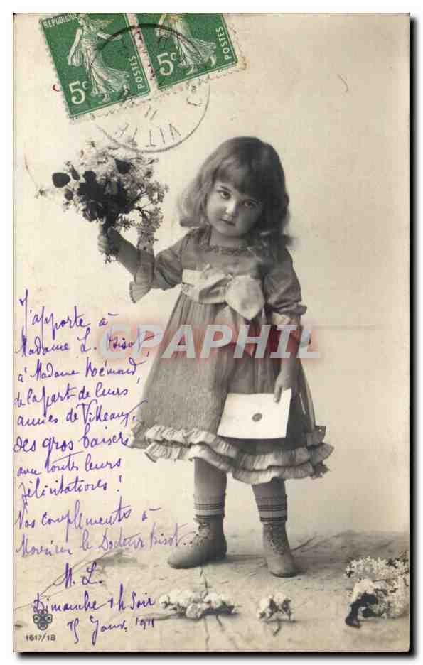 CPA Fantaisie Enfant