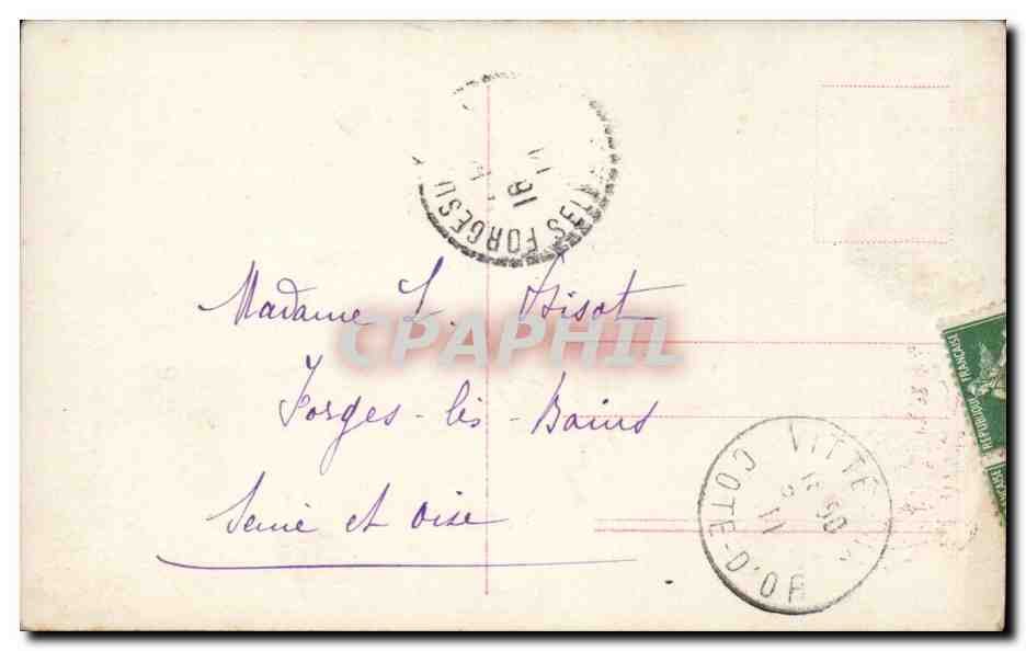 CPA Fantaisie Enfant — Rückseite