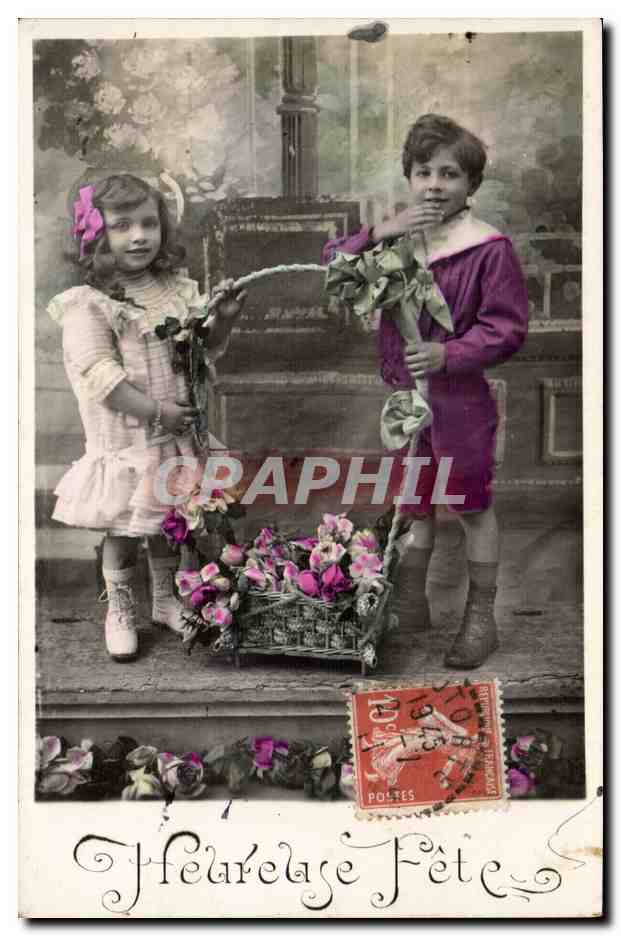 CPA Fantaisie Enfants