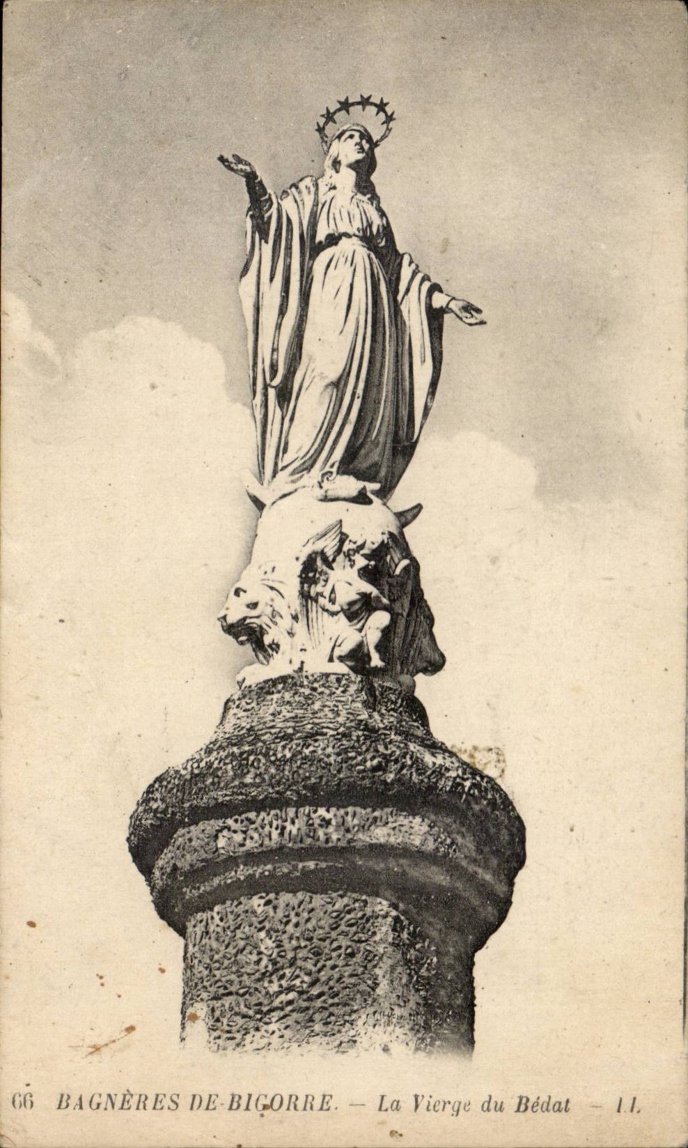 Bagnères-de-Bigorre — La Vierge du Bédat — éditeur Lévy Fils et Cie, n° 11
