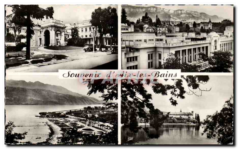 Aix-les-Bains — Panorama — Réal-Photo, n°2206