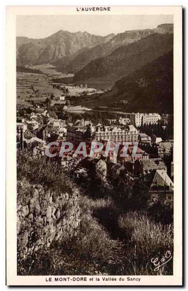 CPA Le Mont Dore et la vallee du Sancy