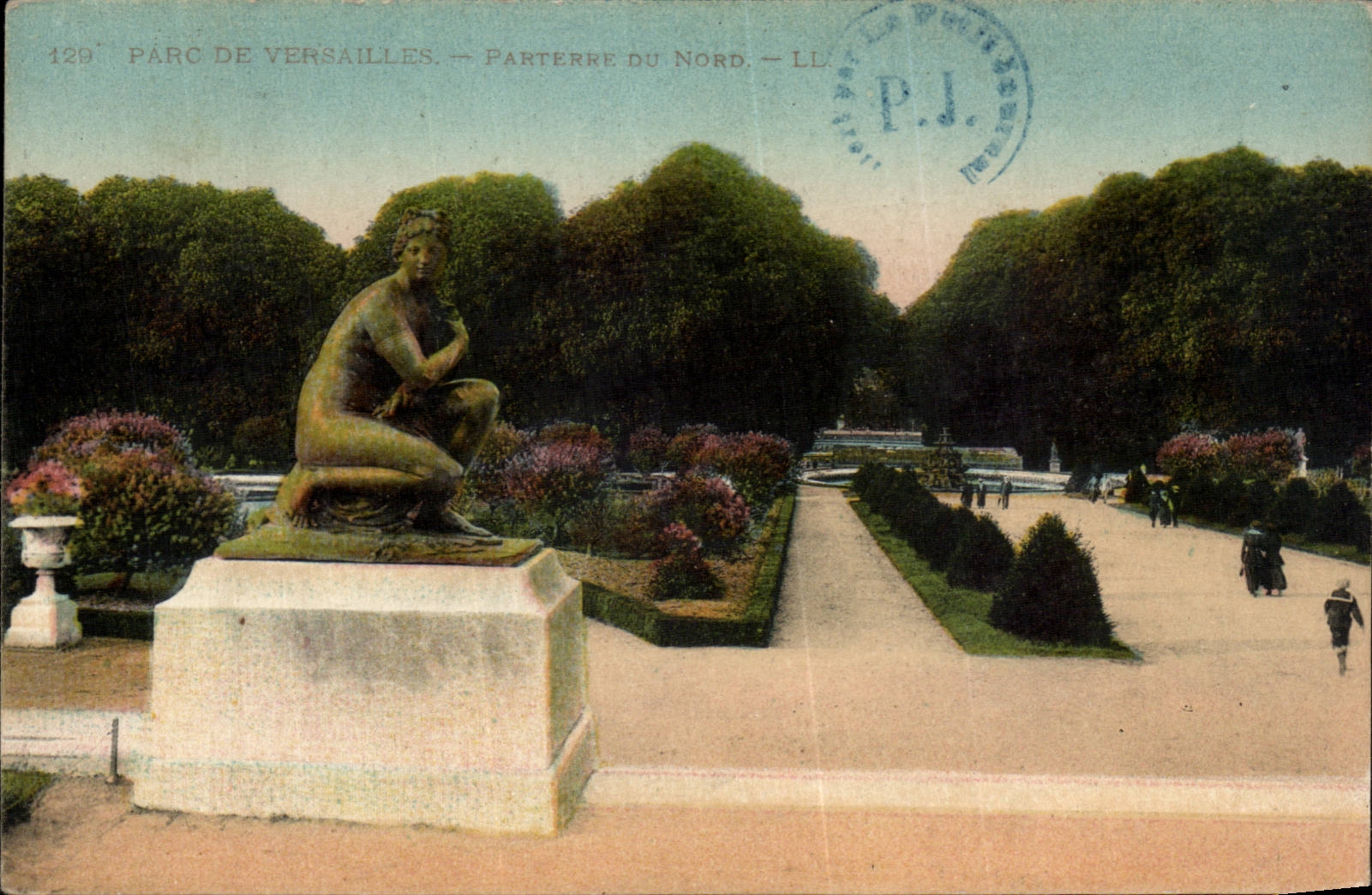 CPA Parc de Versailles Parterre du nord