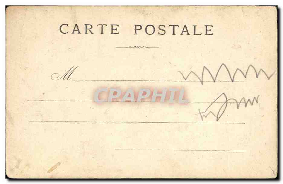 CPA Paris Place de la republique — Rückseite
