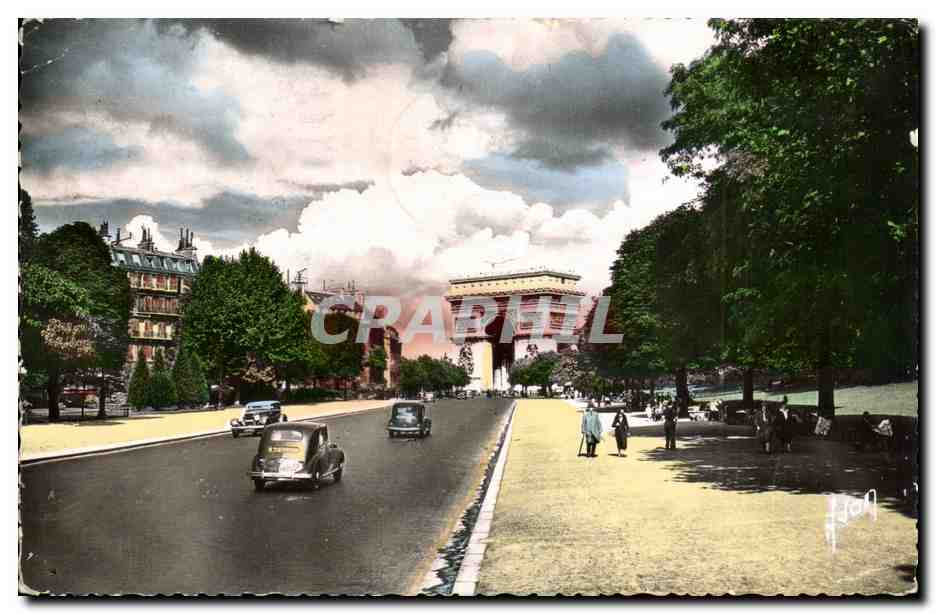 Paris CPM L'avenue Foch