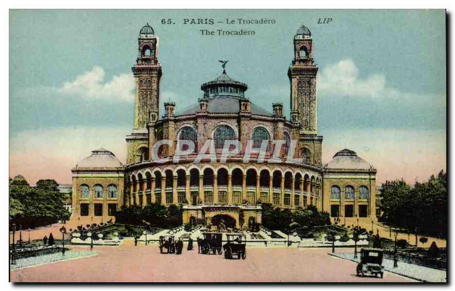 Paris CPA Le Trocadero