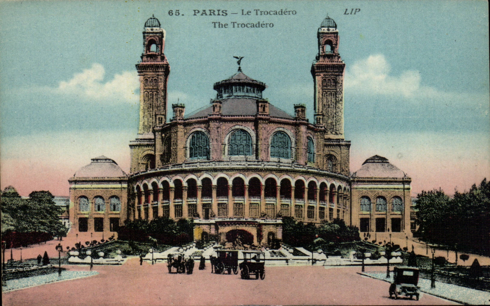 Paris CPA La Trocadero 
