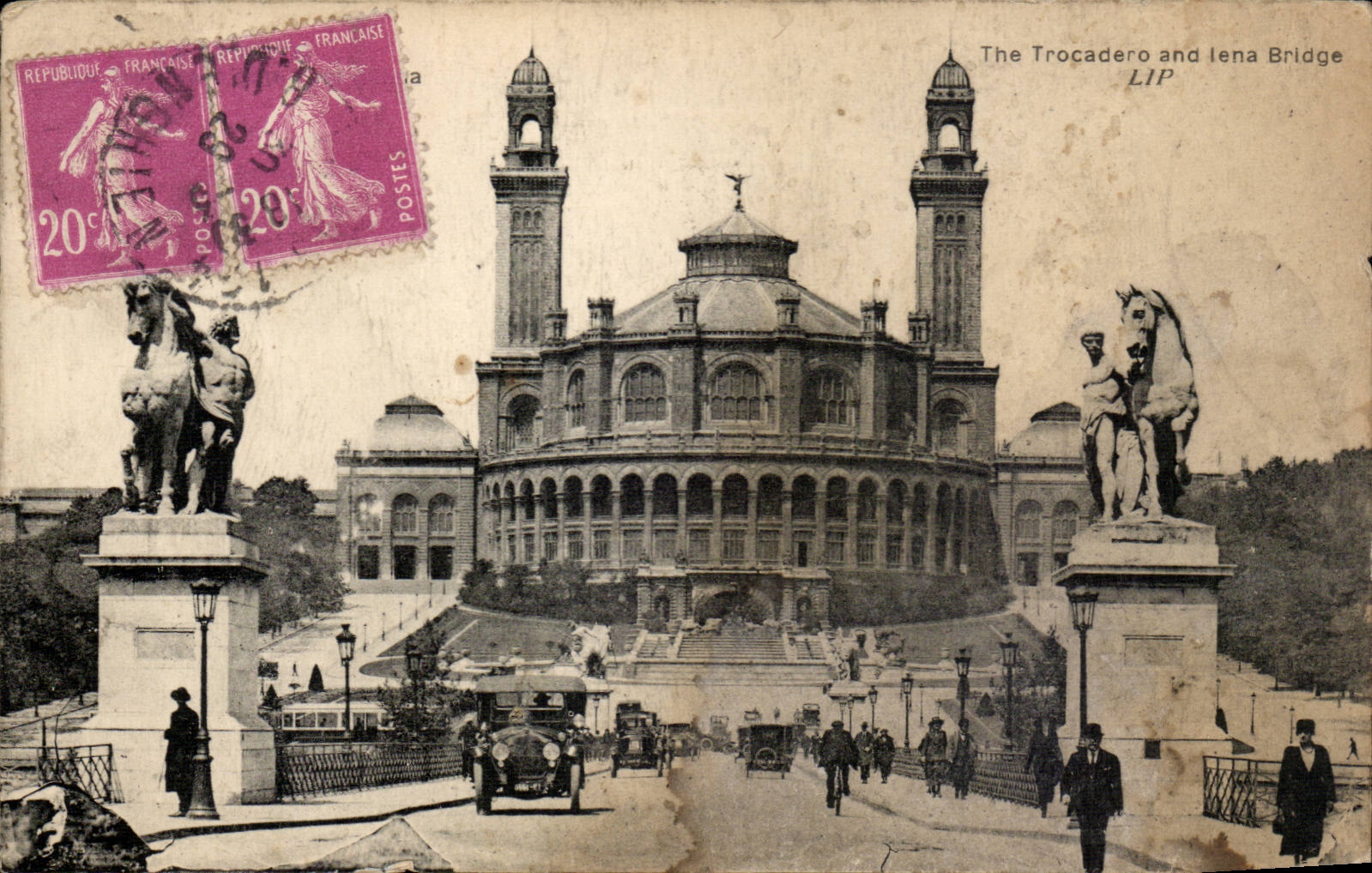 Paris CPA La Trocadero 