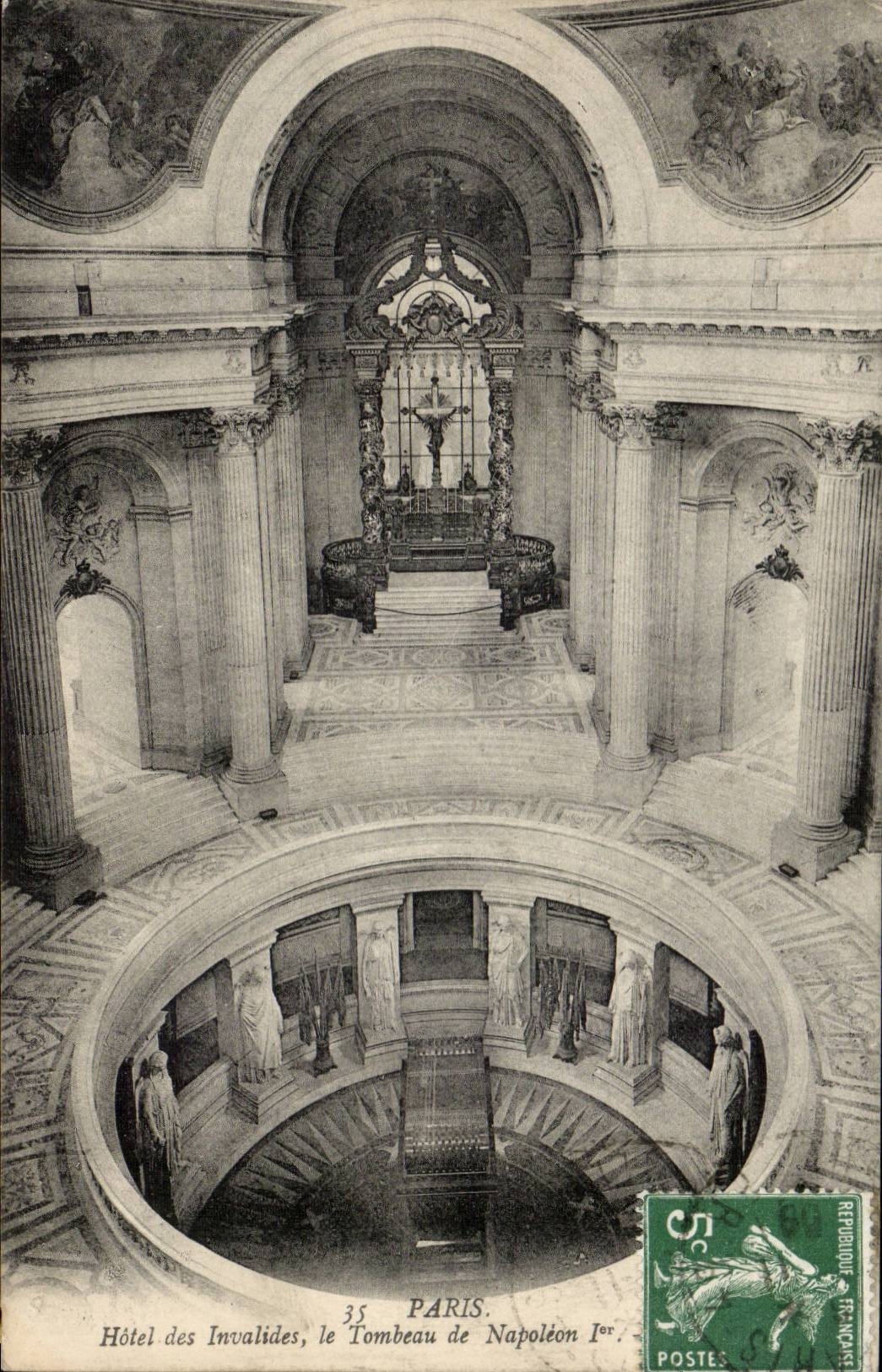 Paris CPA Hotel des invalides Tombeau de Napoleon 1er
