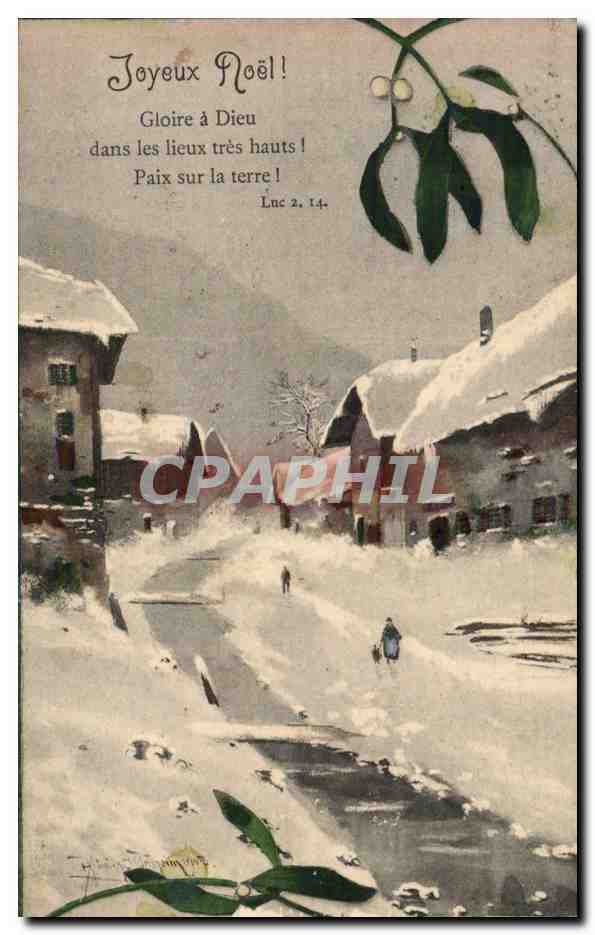 CPA Fantaisie Joyeux Noel Christmas