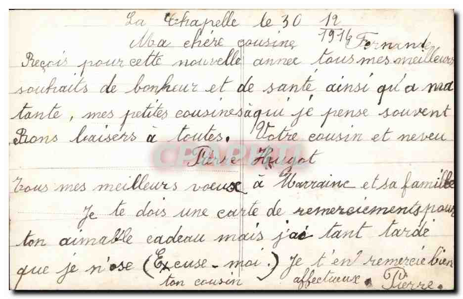 CPA Fantaisie Bonne annee Papillon Butterfly — Back