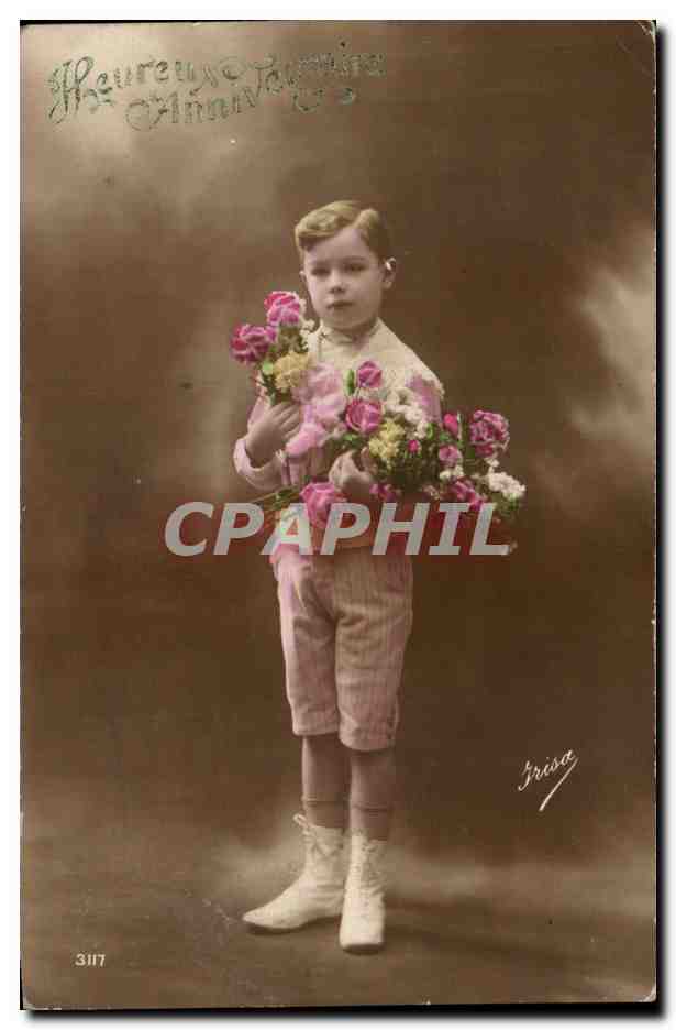 CPA Fantaisie Enfant Garcon