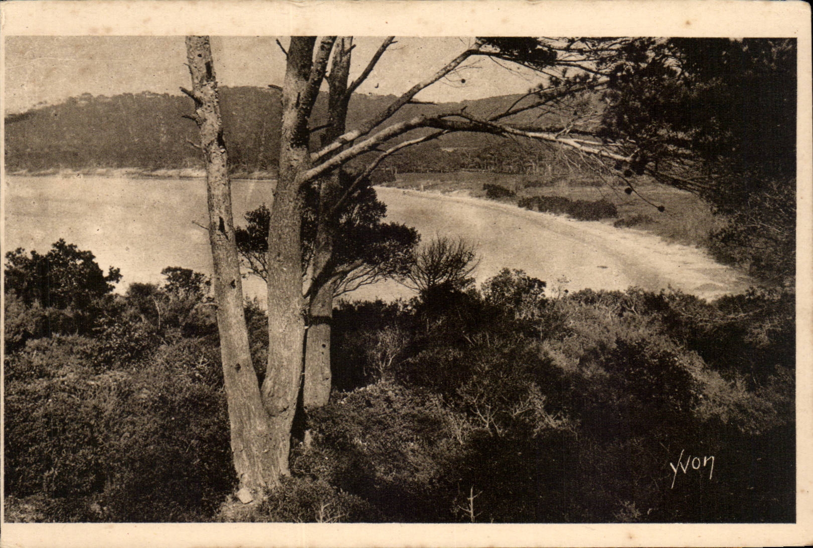 Porquerolles - La Grande Plage — Die Inseln von Hyères (Var) — Éditions d'Art Yvon