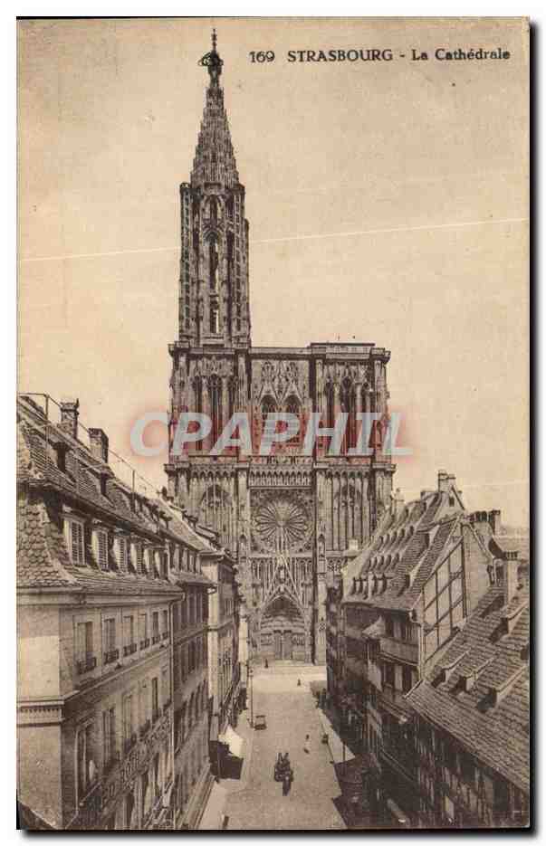 CPA Strasbourg la cathedrale