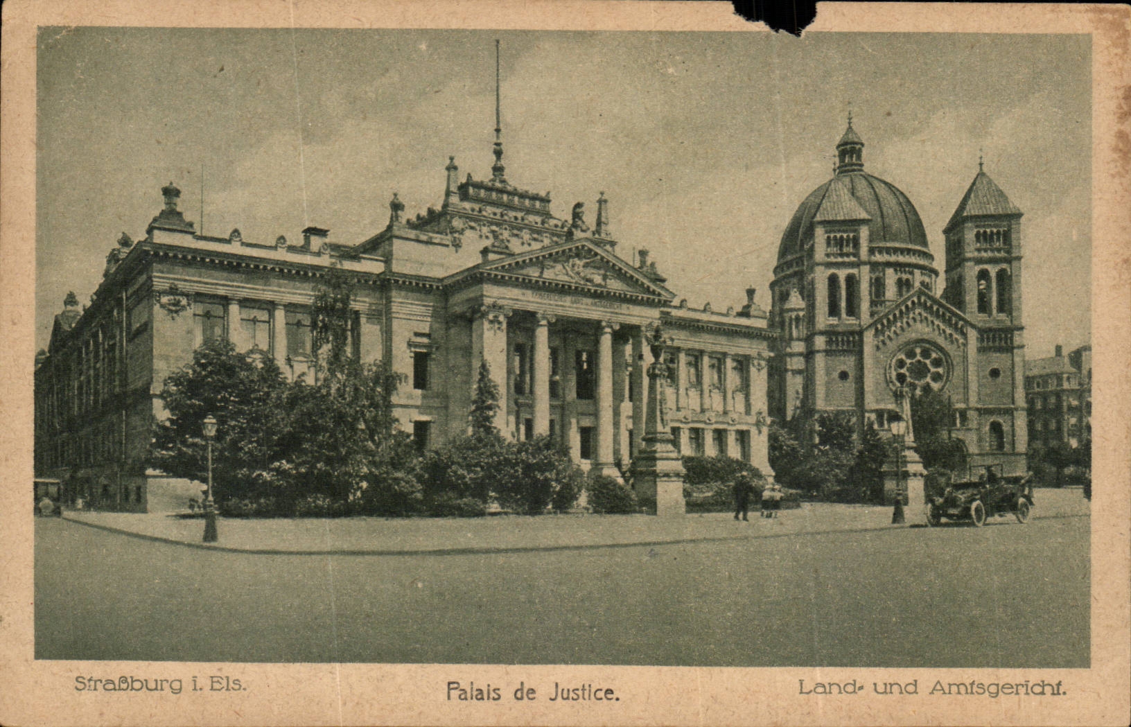 CPA Strasbourg Palais de justice