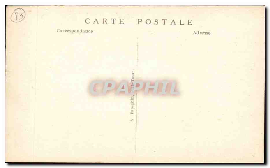 CPA Paris Arc de triomphe du Carrousel — Verso