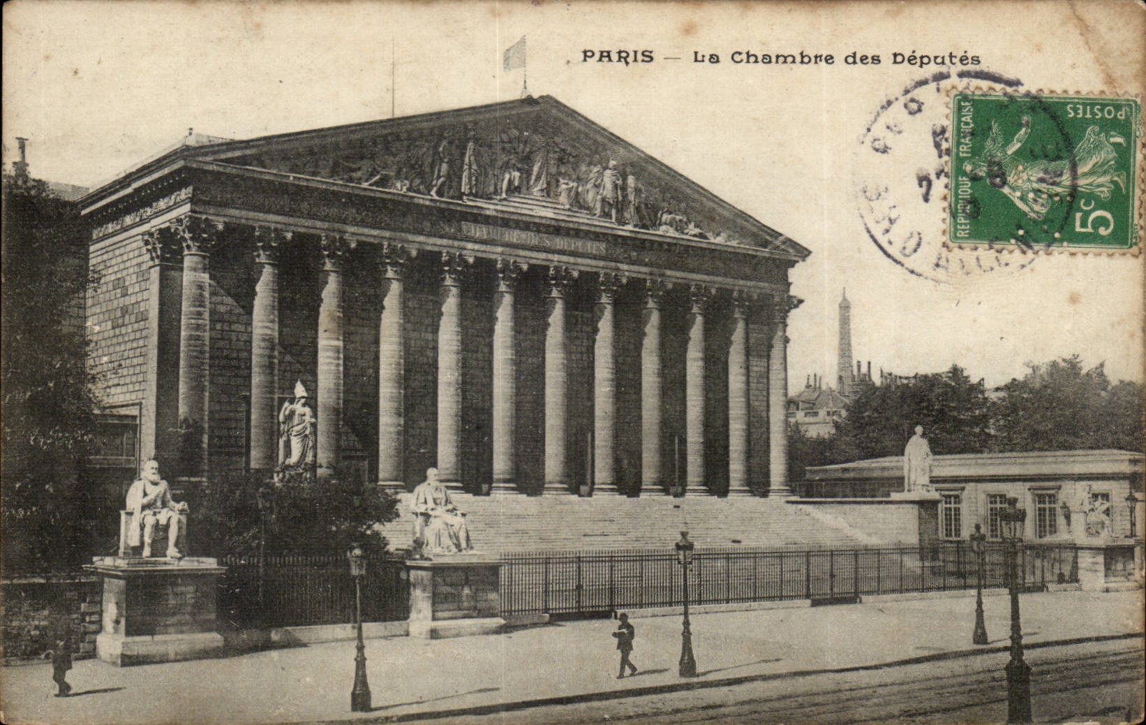 Paris CPA La chambre des Deputes