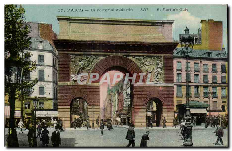 Paris CPA Porte Saint martin