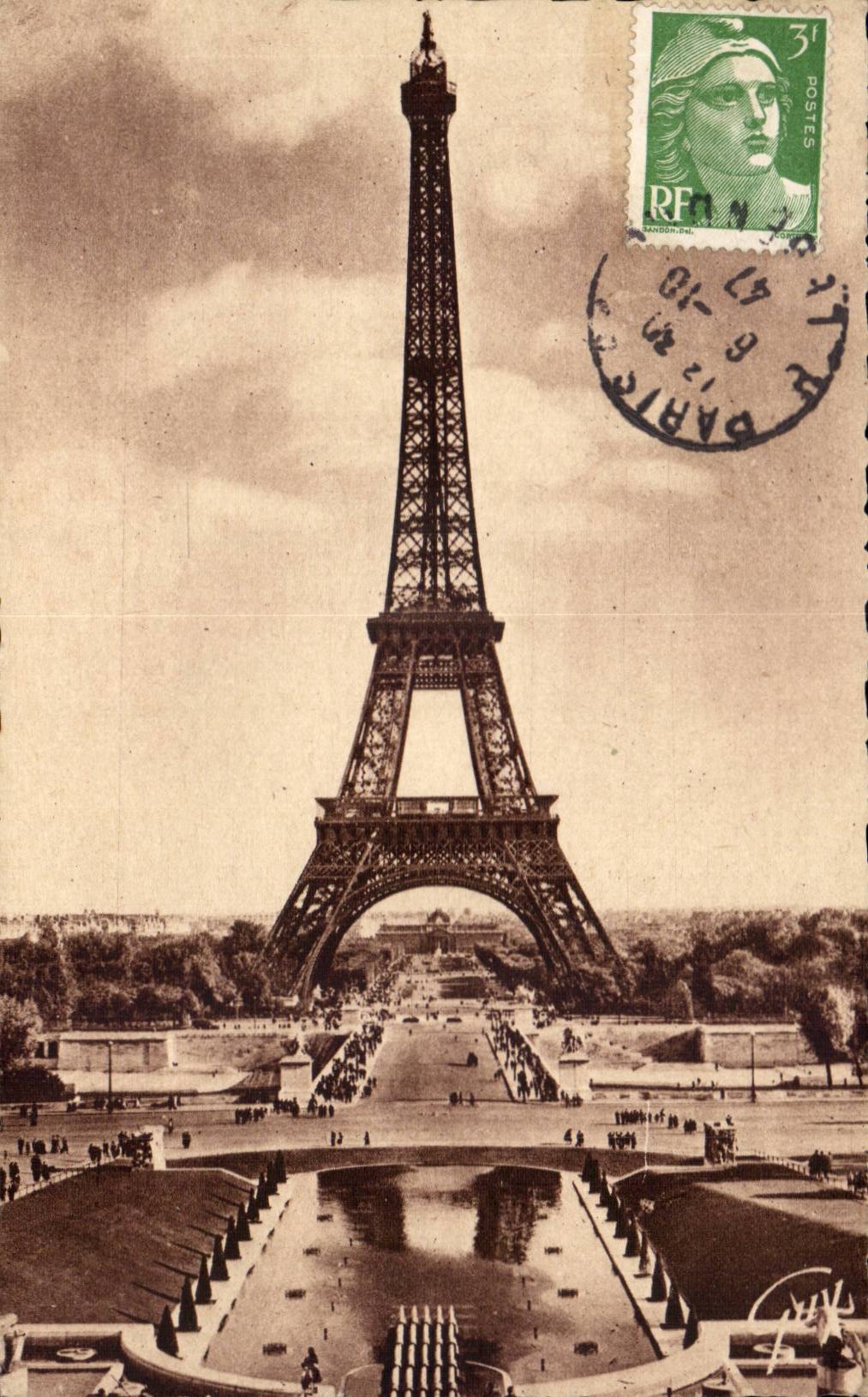 Paris CPA Tour Eiffel
