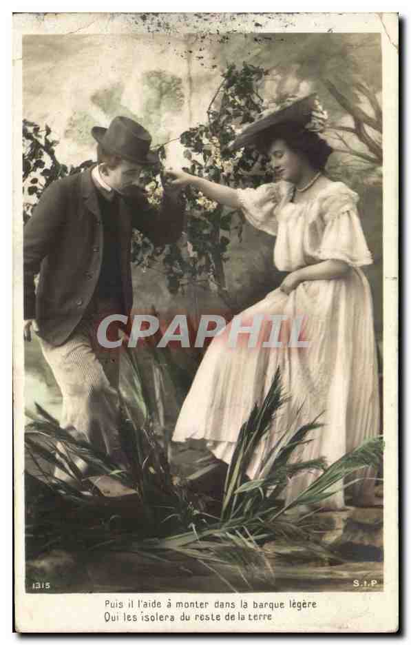 CPA Fantaisie Femme