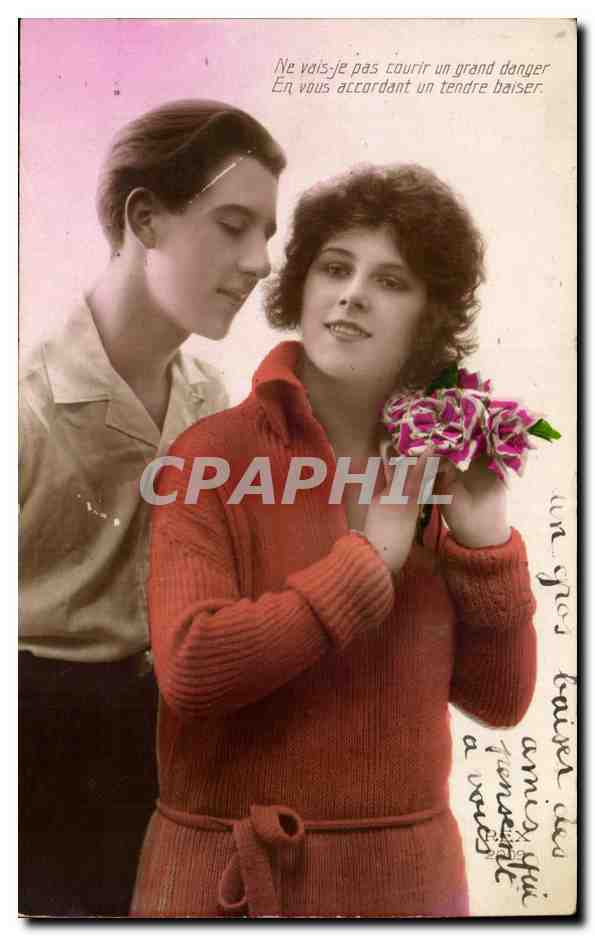 CPA Fantaisie Femme 