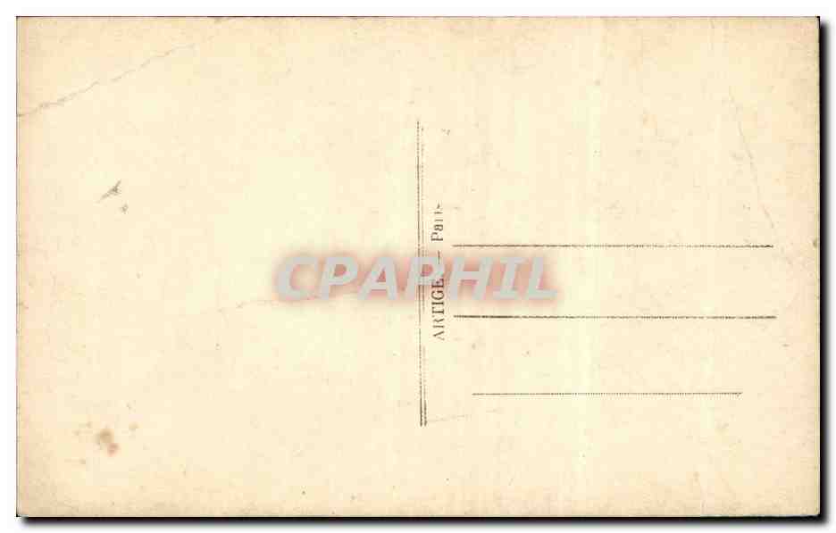 CPA Fantaisie Femme — Verso