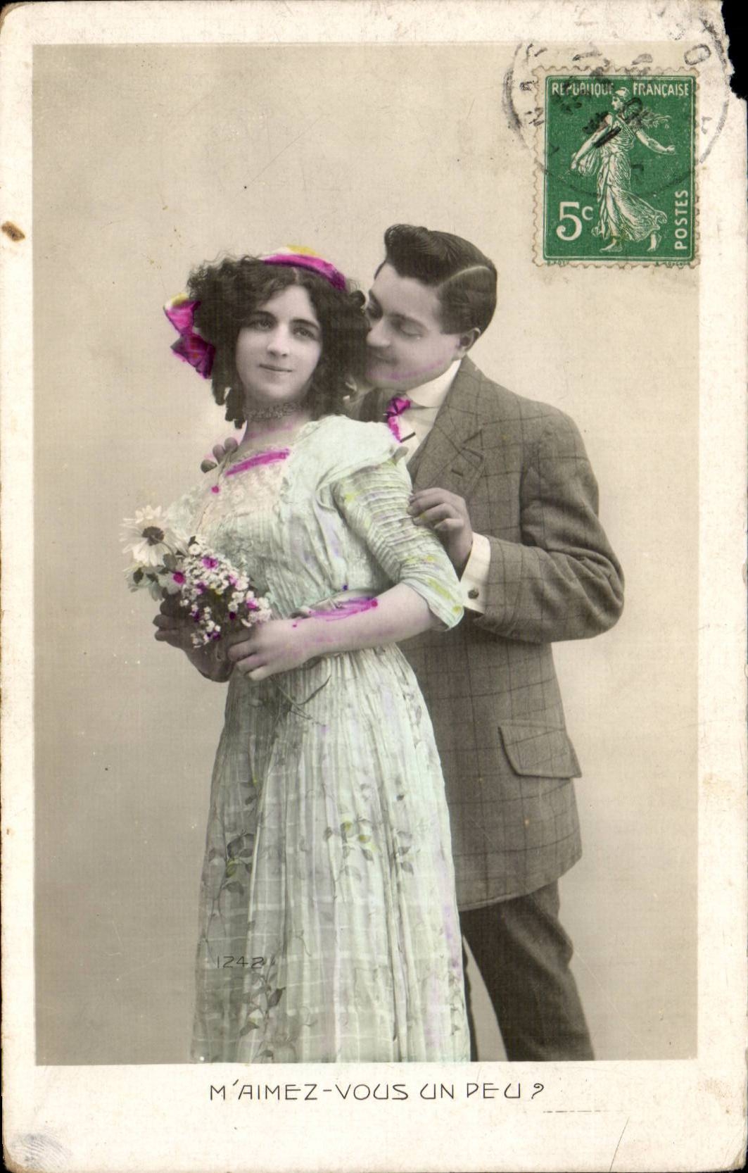 CPA Fantaisie Femme