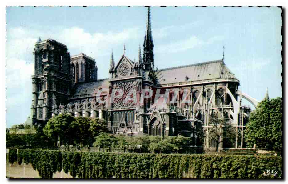 Notre-Dame de Paris — vue de la façade — Éditions IRIS