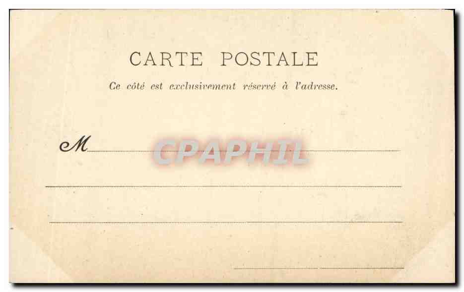 Paris CPA Eglise de la Trinite — Verso