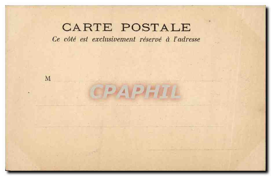 Paris CPA Theatre de la porte Saint Martin — Rückseite