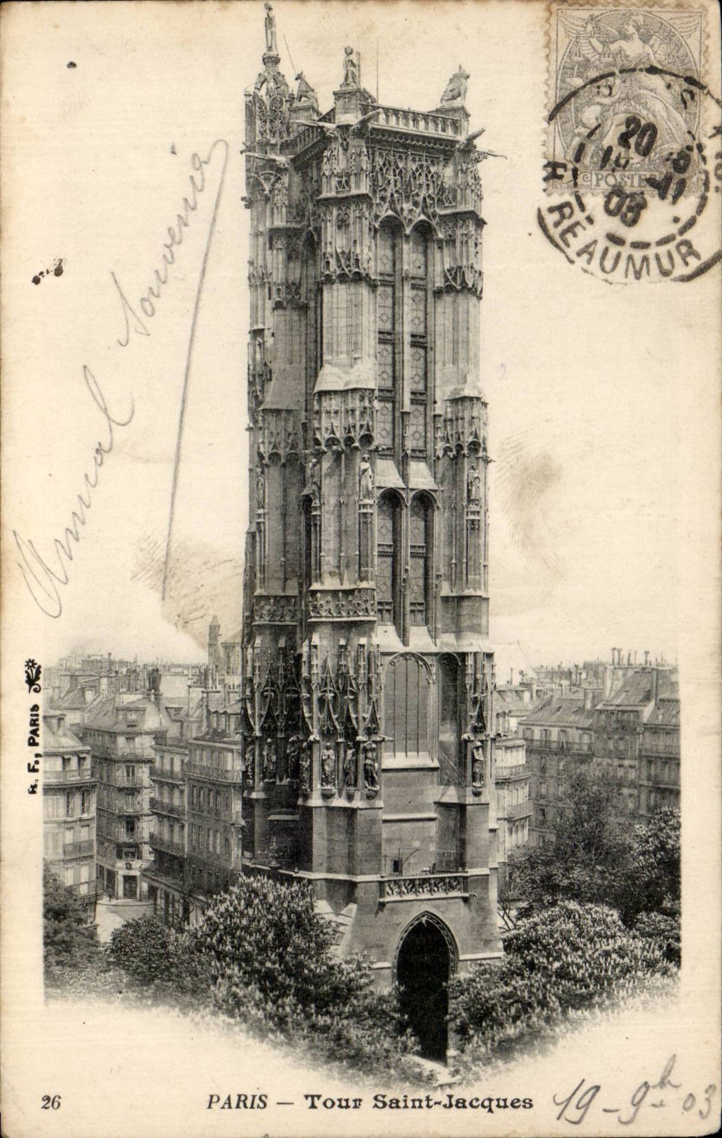 Paris CPA Tour Saint Jacques