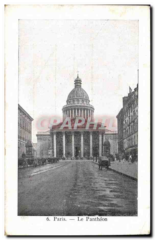 Paris CPA Le Pantheon