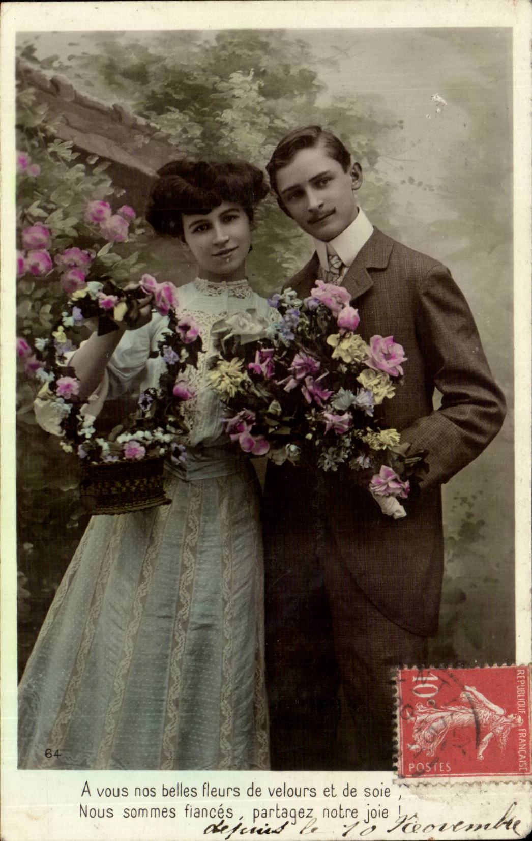 CPA Fantaisie Femme 