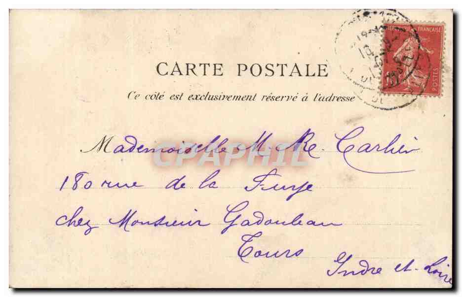 CPA Fantaisie Enfant — Rückseite