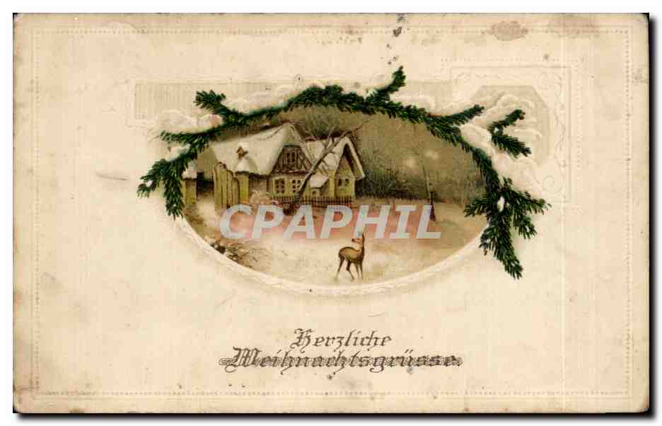 CPA Fantaisie Noel christmas
