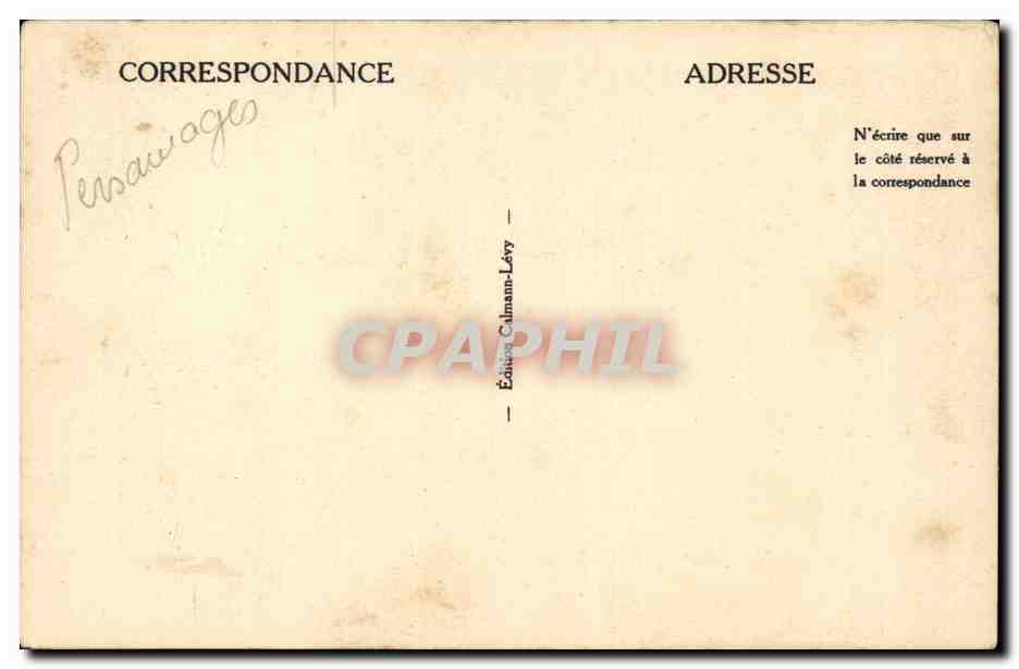 CPA Rene Bazin de l'academie francaise (ecrivain) — Rückseite