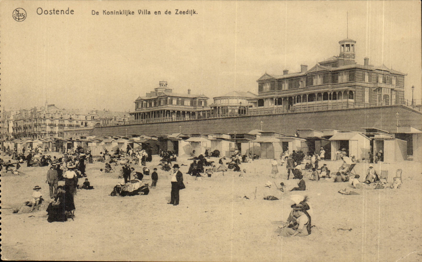 Belgique Oostende De Koninklijke villa en de Zeedijk