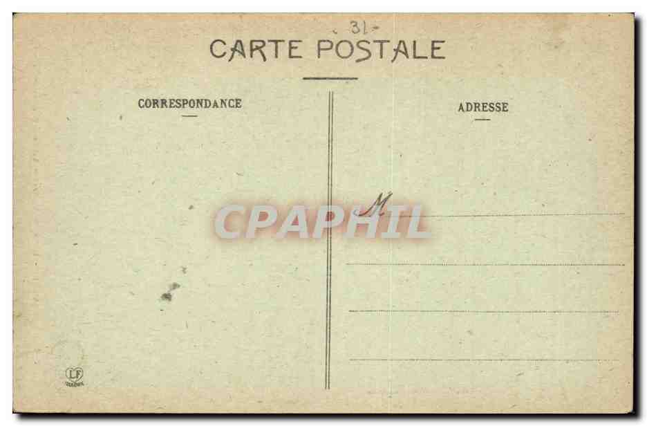 CPA Toulouse Hotel d'Assezat Galerie Clemence Izaure — Rückseite