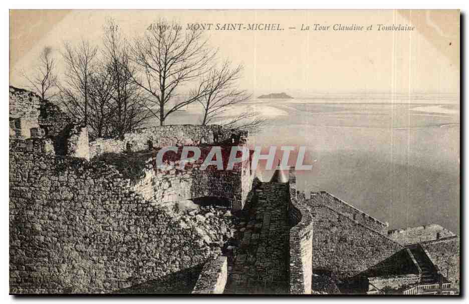 Abbaye du MONT SAINT-MICHEL — Die Claudine-Turm und Tombelaine — n° 93