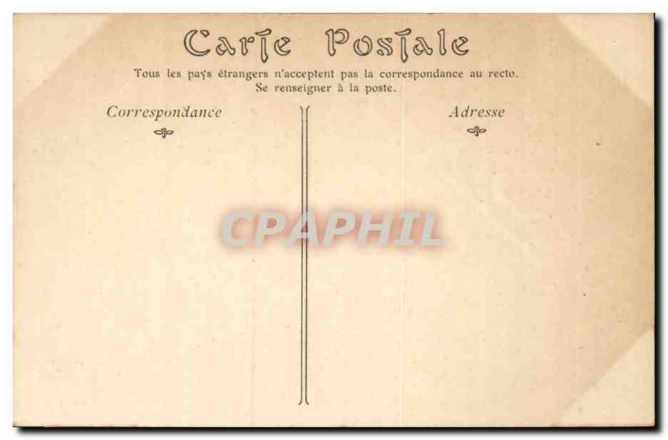 CPA Mont Saint Michel Abbaye Le cloitre  — Verso