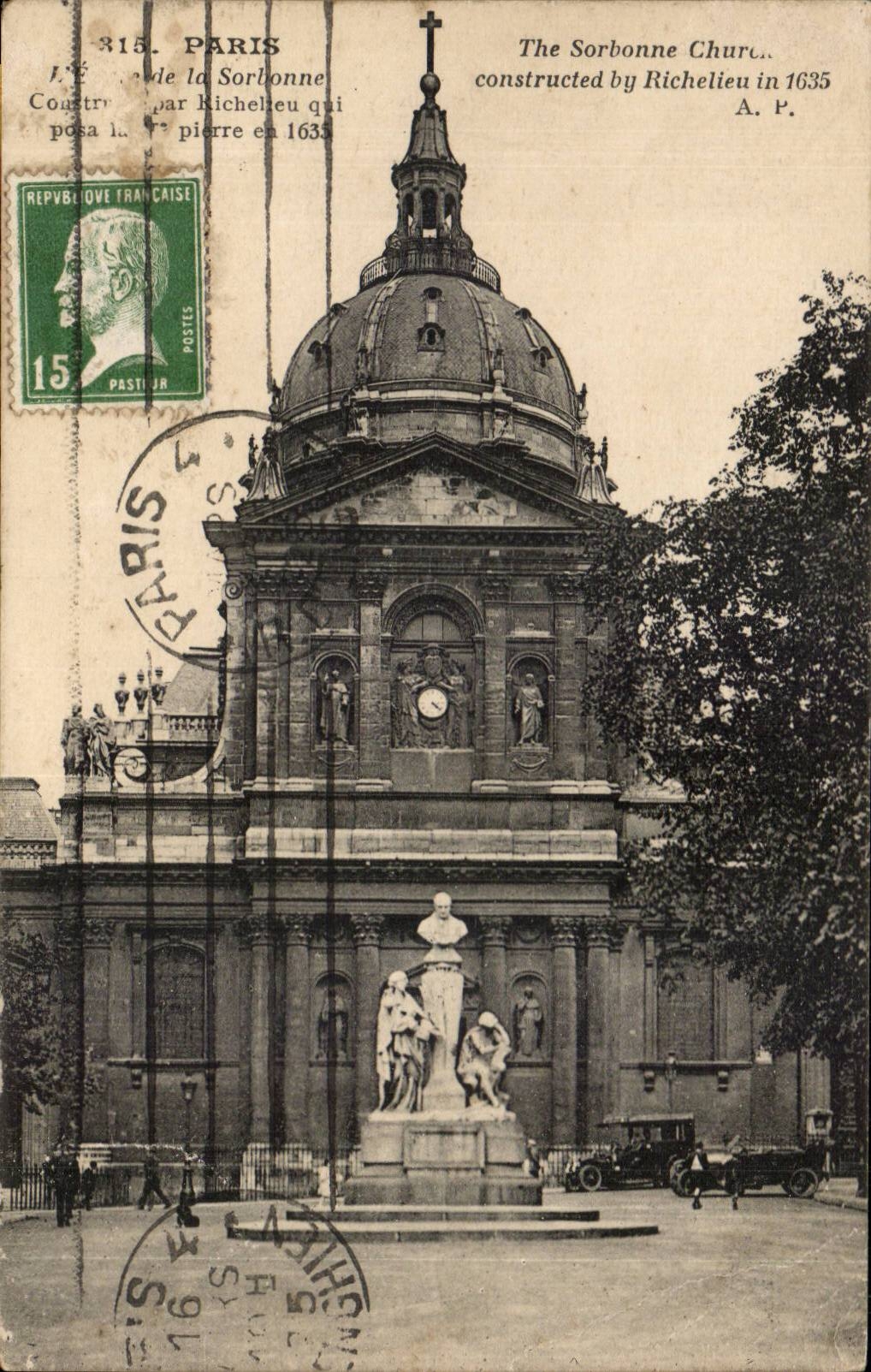 Paris CPA La Sorbonne
