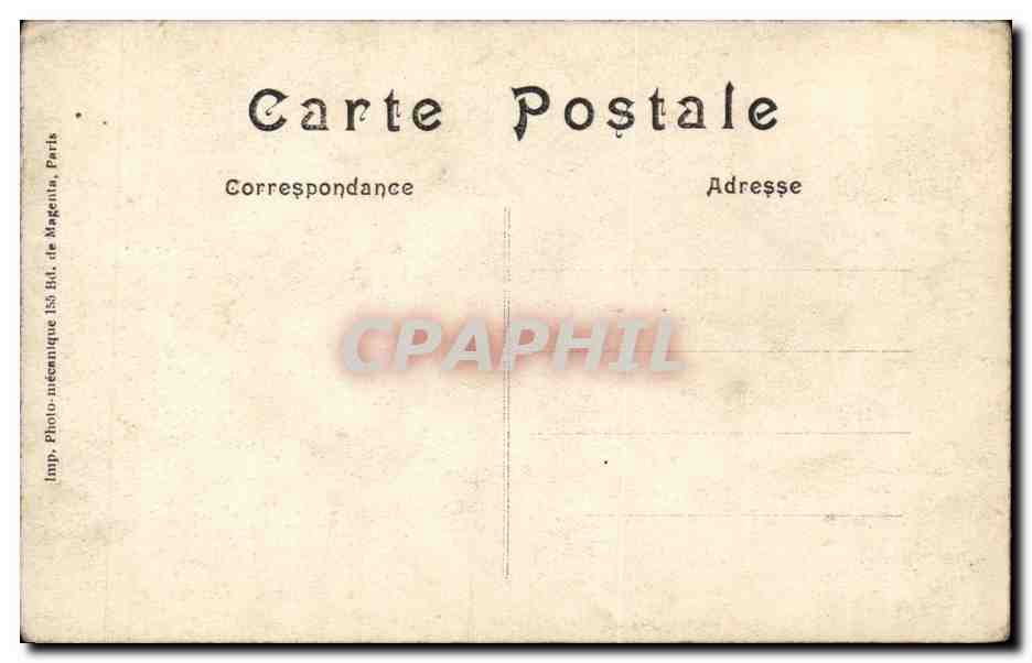 CPA Paris Jardin des plantes Jardin d'hiver — Rückseite