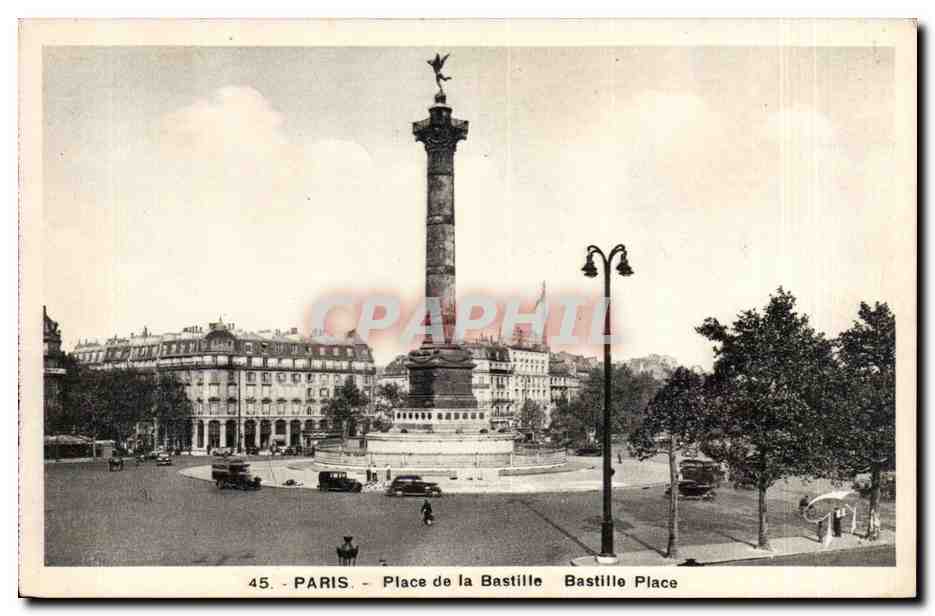 CPA Paris Place de la Bastille