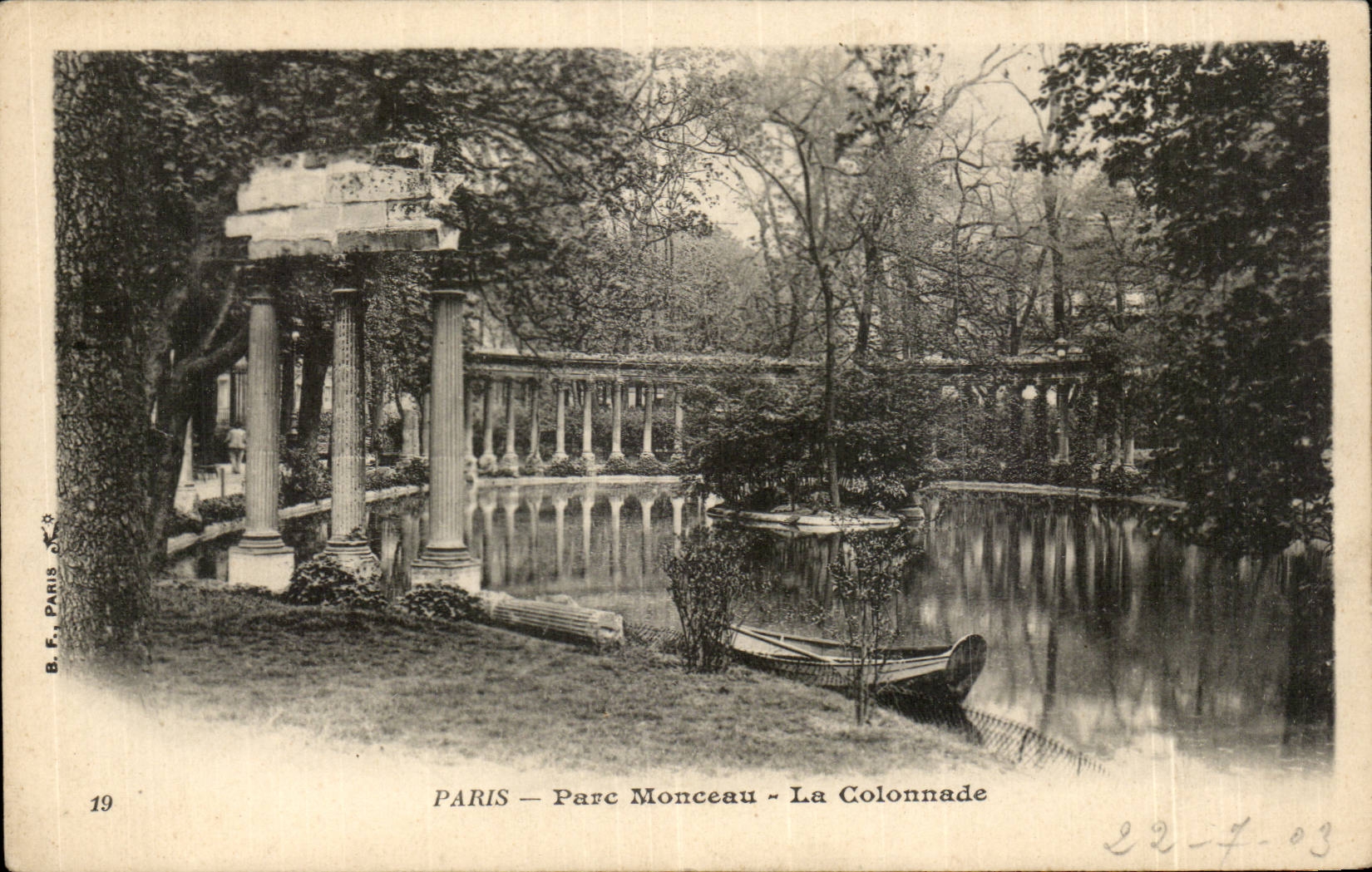 CPA Paris La colonnade 