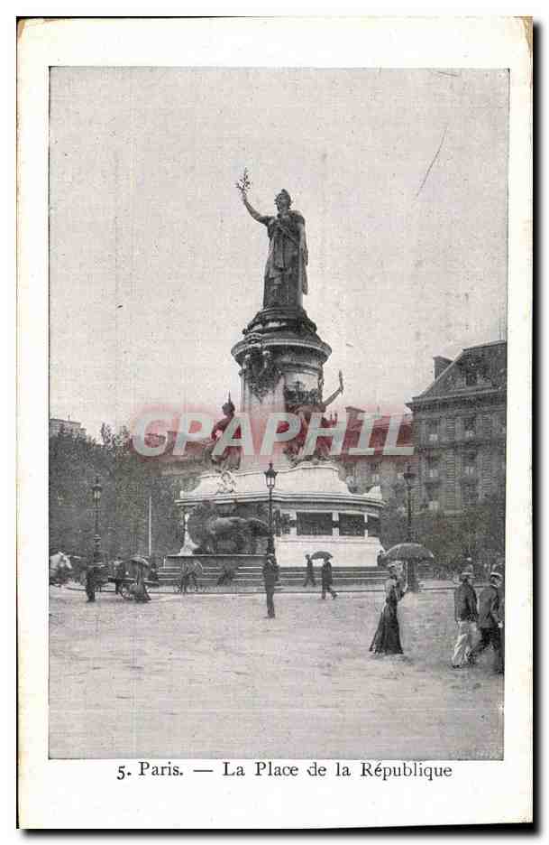 CPA Paris place de la Republique