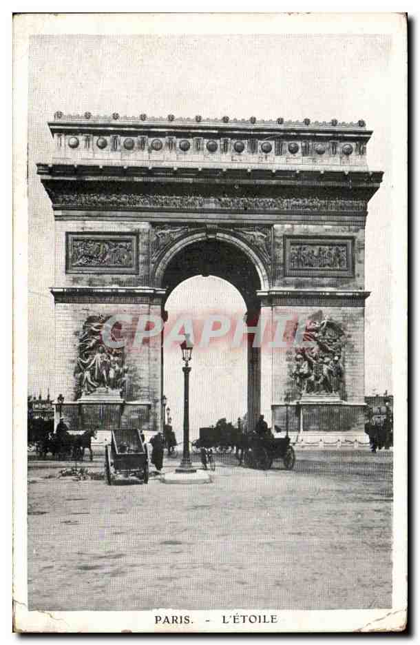 CPA Paris l'etoile