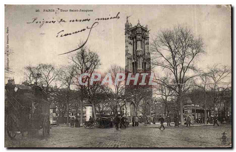 CPA Paris Tour Saint Jacques