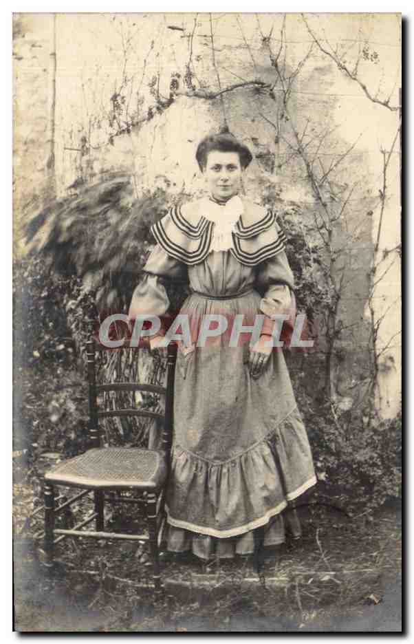 CPA Fantaisie Femme
